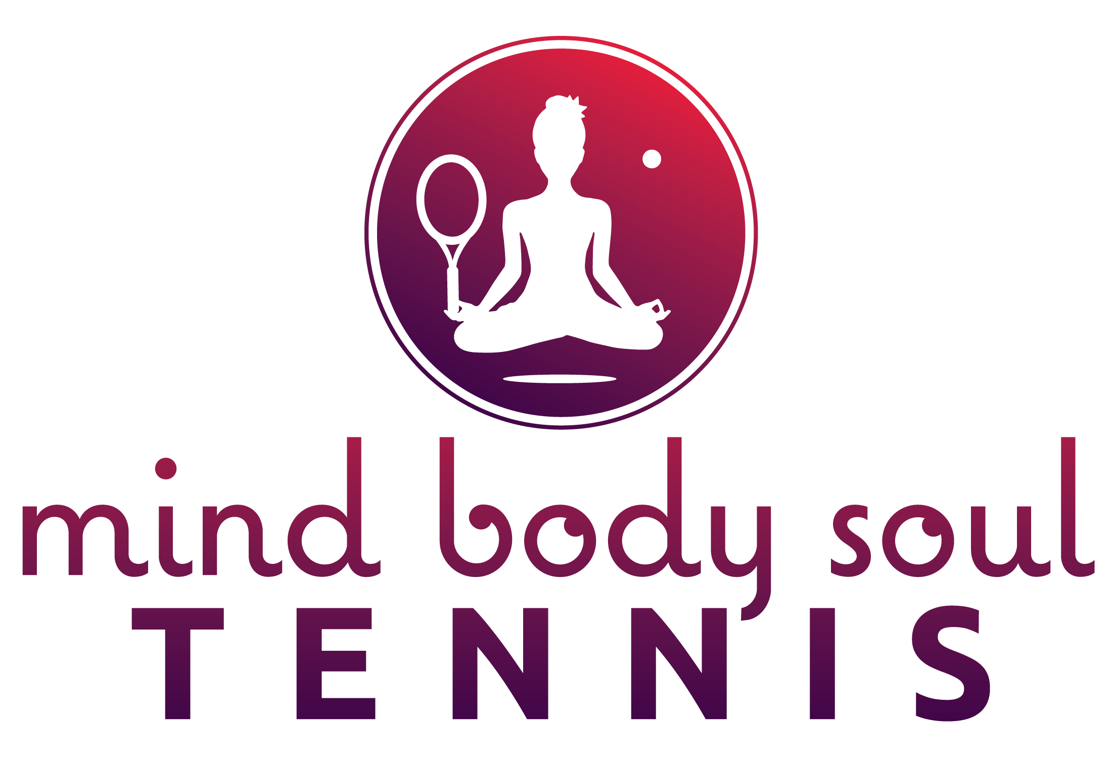 Mind Body Soul Tennis Logo